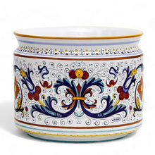 RICCO DERUTA DELUXE: Cylindrical Cover Pot Ricco Deruta Design - Cachepot Planter (Large)