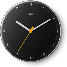 Braun Wall Clock 9" Black