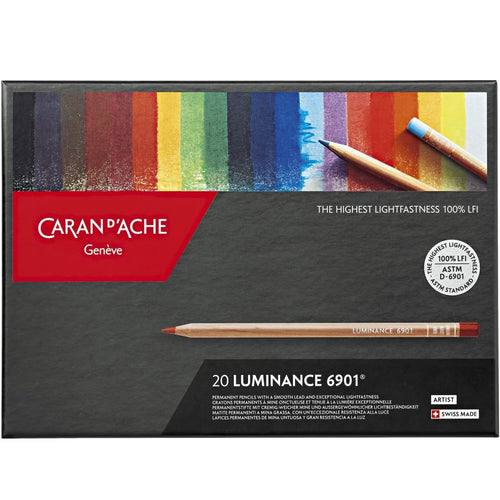 Caran d'Ache Colouring Pencils Luminance Portrait Assortment 20 Colours