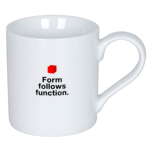 Bauhaus Architect Mug Form Follows Function.