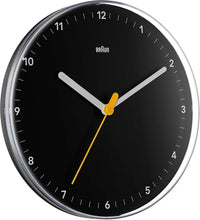 Braun Wall Clock 9" Black