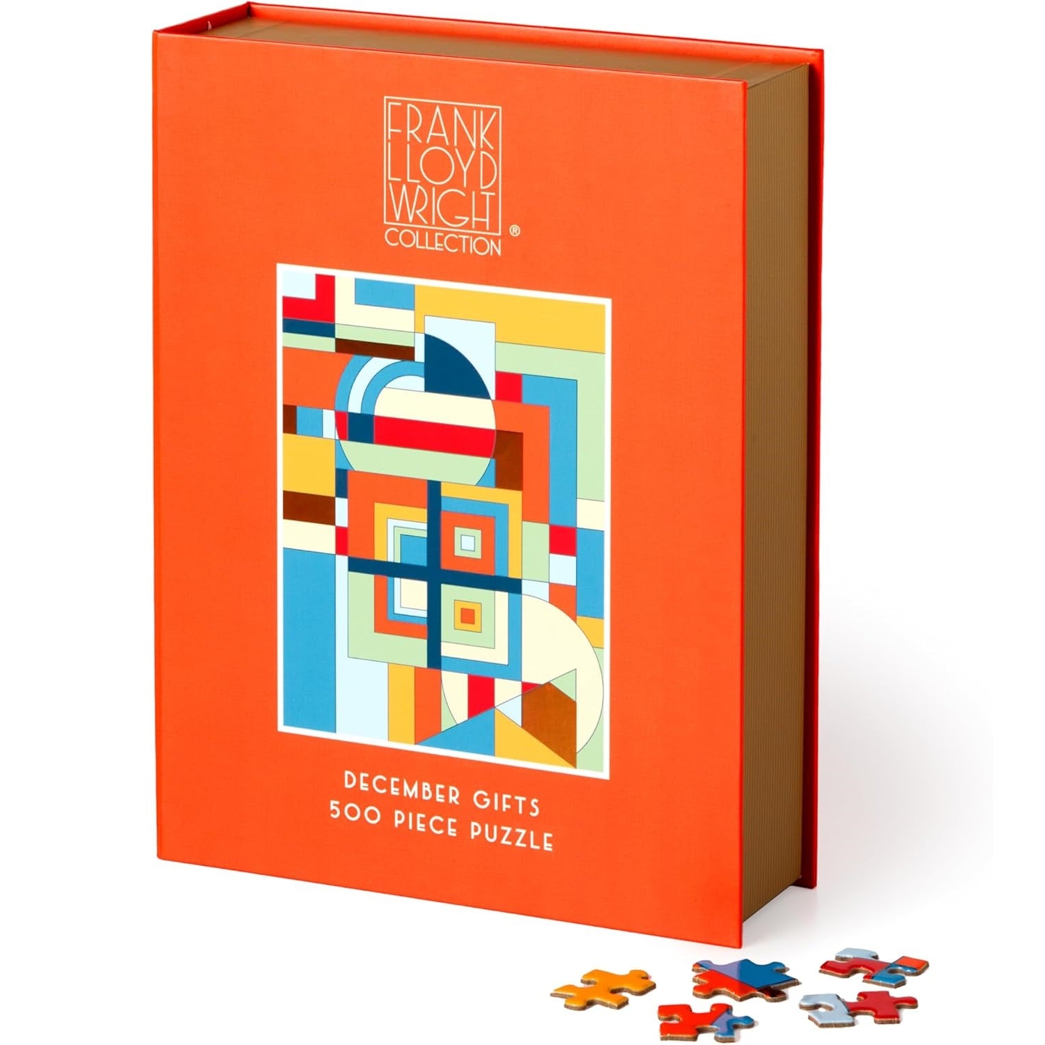 Frank Lloyd Wright December Gifts 500 Piece Book Puzzle