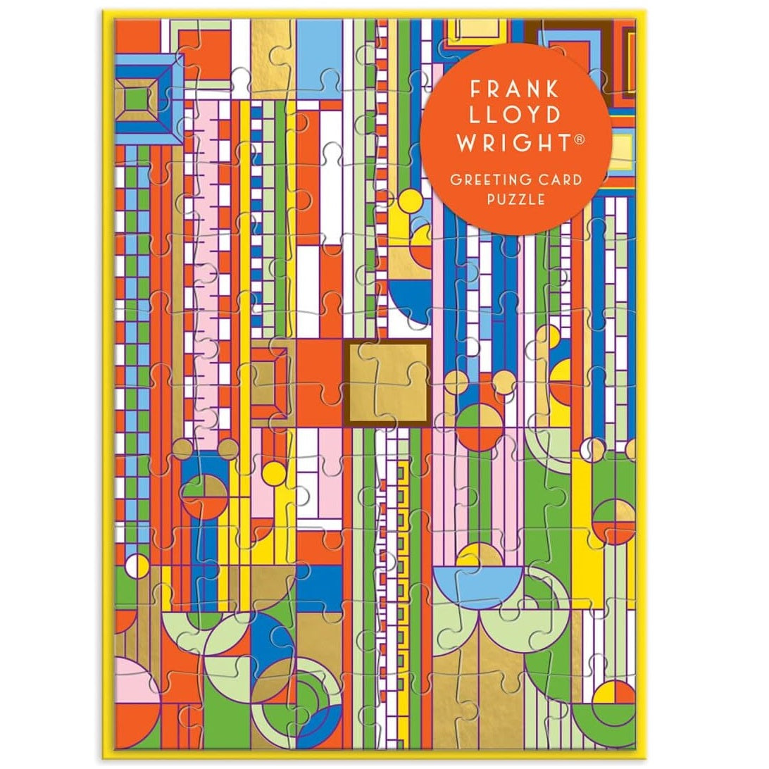 Frank Lloyd Wright Saguaro Forms Greeting Card Puzzle