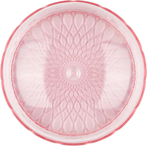 Guzzini Vanity Small Cake Serving Plate with Dome Pink Flamingo