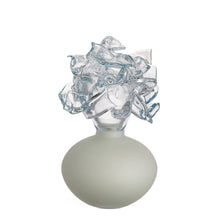 Kosta Boda Mino Ice Grey Glass Object