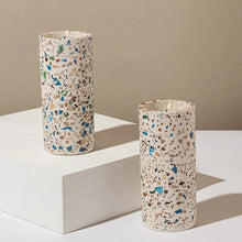 Handcrafted Shabbat Candleholders – Terrazzo Series