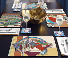 Frank Lloyd Wright Hardboard Placemats Set/4