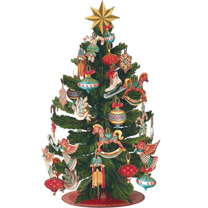 Christmas Tree Pop-Up Greeting Card
