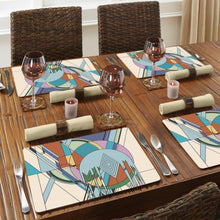 Frank Lloyd Wright Hardboard Placemats Set/4