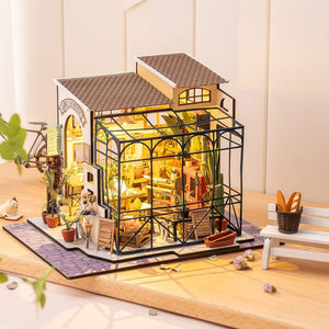 Diy Miniature House Kit: Emily's Flower Shop