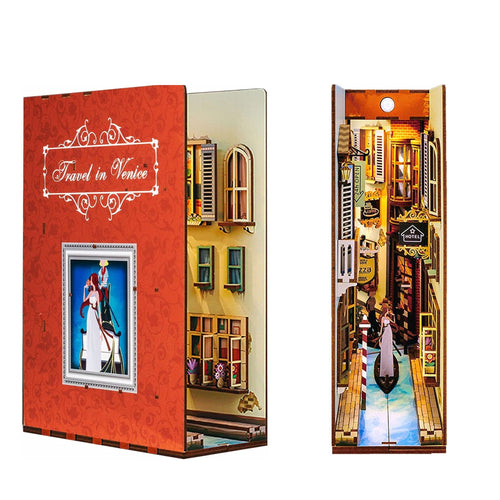 DIY Travel In Venice Bookend LED Puzzle