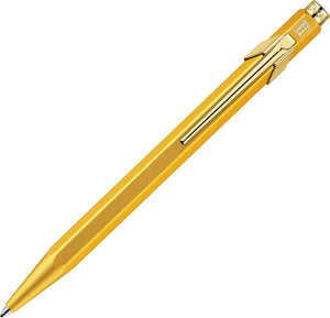 Caran D'ache Ballpoint Pen 849 Goldbar, Slim Pack