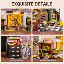 Diy Miniature House Kit: Garage Workshop