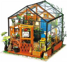 Diy Miniature House Kit: Cathy's Flower House