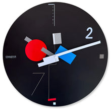 The Icon Wall Clock Black