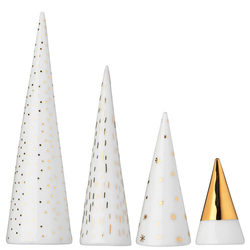 Rader Mini Winter Forest - Set of 4 - Gold