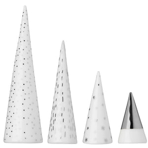 Rader Mini Winter Forest - Set of 4 - Silver
