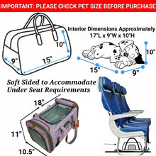 Mr. Peanut's Gold Series Standard Size Airline Compliant Pet Carrier