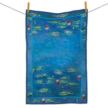 Monet Water Lilies Cotton Tea Towel