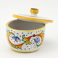 PERUGINO: Sugar Bowl w lid