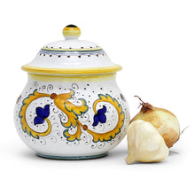 PERUGINO: NEW Garlic/Onion Jar Keeper Short Belly