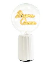 Bulb DRAMA QUEEN Amber with Base Table Lamp PORTABLE Pop Nomad Yellow