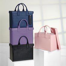 LevTex Portable File Tote with Lid