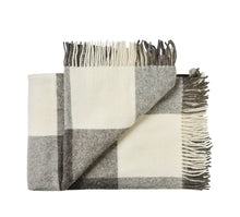 Silkeborg Uldspinderi Ærø Throw - Grey White
