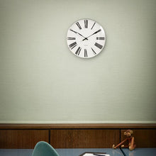Arne Jacobsen Roman Wall Clock, Large, Ø: 11.4"