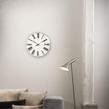 Arne Jacobsen Roman Wall Clock, Large, Ø: 11.4"