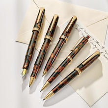 True Writer Slim Golden Dark Tortoise Pen