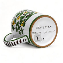 ARABESCO VERDE DERUTA: Mug (10 Oz.)