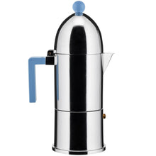 Alessi 9095 La Cupola Stovetop Espresso Coffee Maker Blue