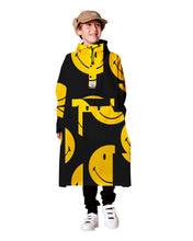 Kids Rain Poncho Smiley
