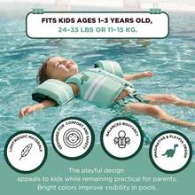 Floating Jackets with Sleeves for pool or Beach | 1-3 Years | Dinosaur