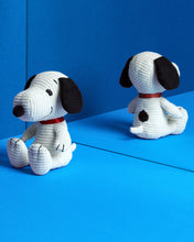 Plush PEANUTS SNOOPY Sitting Corduroy Cream in Giftbox 11"