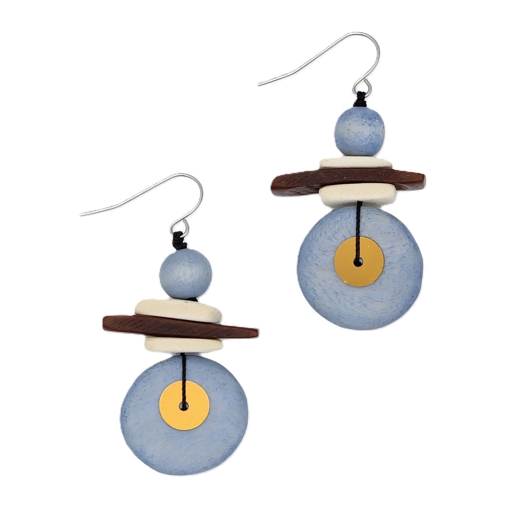 Assuta Blue Drop Earrings