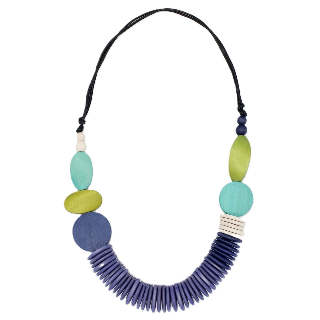 Blue Calista Statement Necklace