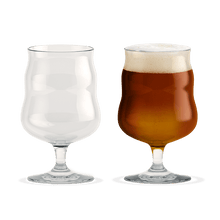 Holmegaard x Mikkeller Universal Beer Glass, Clear, 13.5 Oz, 2 Pcs.