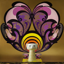 Bjørn Wiinblad Eva Vase, Yellow, H: 5.9"