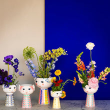 Bjørn Wiinblad Eva Vase, Yellow, H: 5.9"