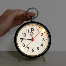 Factory Black Alarm Clock