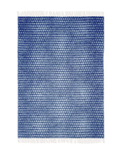 Maison Deux Blanket MOOOI BLOOMING SEADRAGON Denim