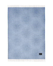 Maison Deux Blanket MOOOI BLOOMING SEADRAGON Denim