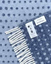 Maison Deux Blanket MOOOI BLOOMING SEADRAGON Denim