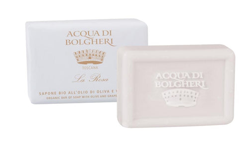 ACQUA DI BOLGHERI La Rosa Organic Bar Soap 150 gr