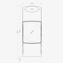Laundry Bin BUC ABS Black