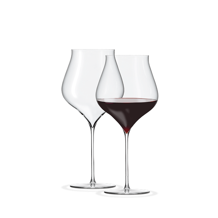 Holmegaard Notes Burgundy Wine Glass, Clear, 31.8 Oz, 2 Pcs.