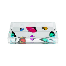 Small Acrylic Vanity Tray Butterflies