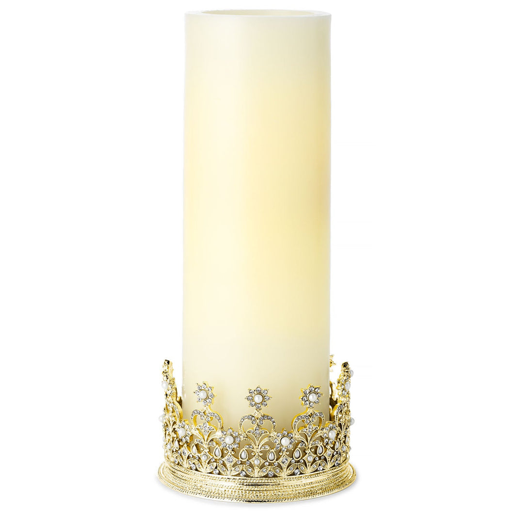 Diana Crown Wine Coaster/Candle Holder